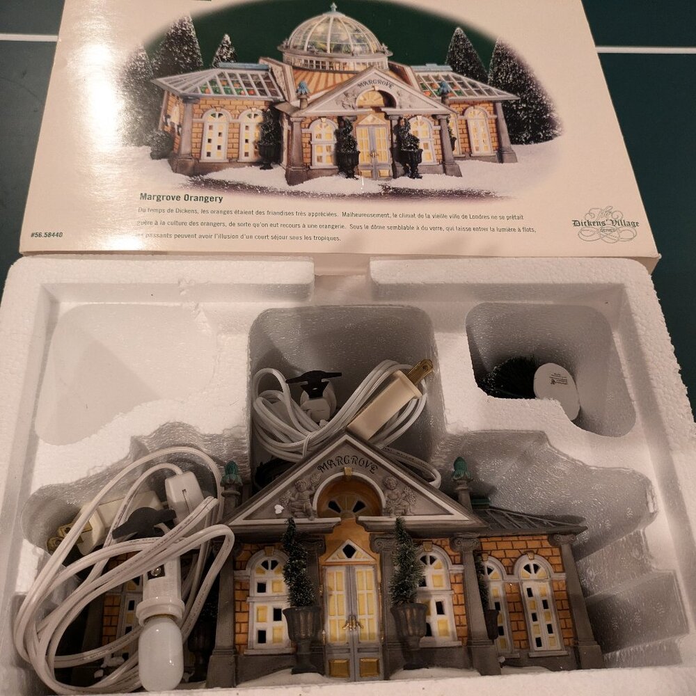 Department 56 Dickens Village Margrove Orangery